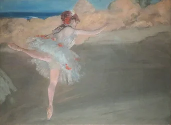 Tänzerin auf Spitze von Edgar Degas, Norton Simon Museum